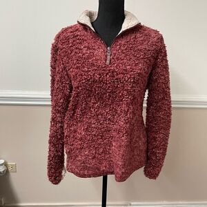 Weatherproof Vintage XS Rust Red Sherpa Jacket